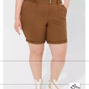 Torrid Tan Cargo Shorts for Women
